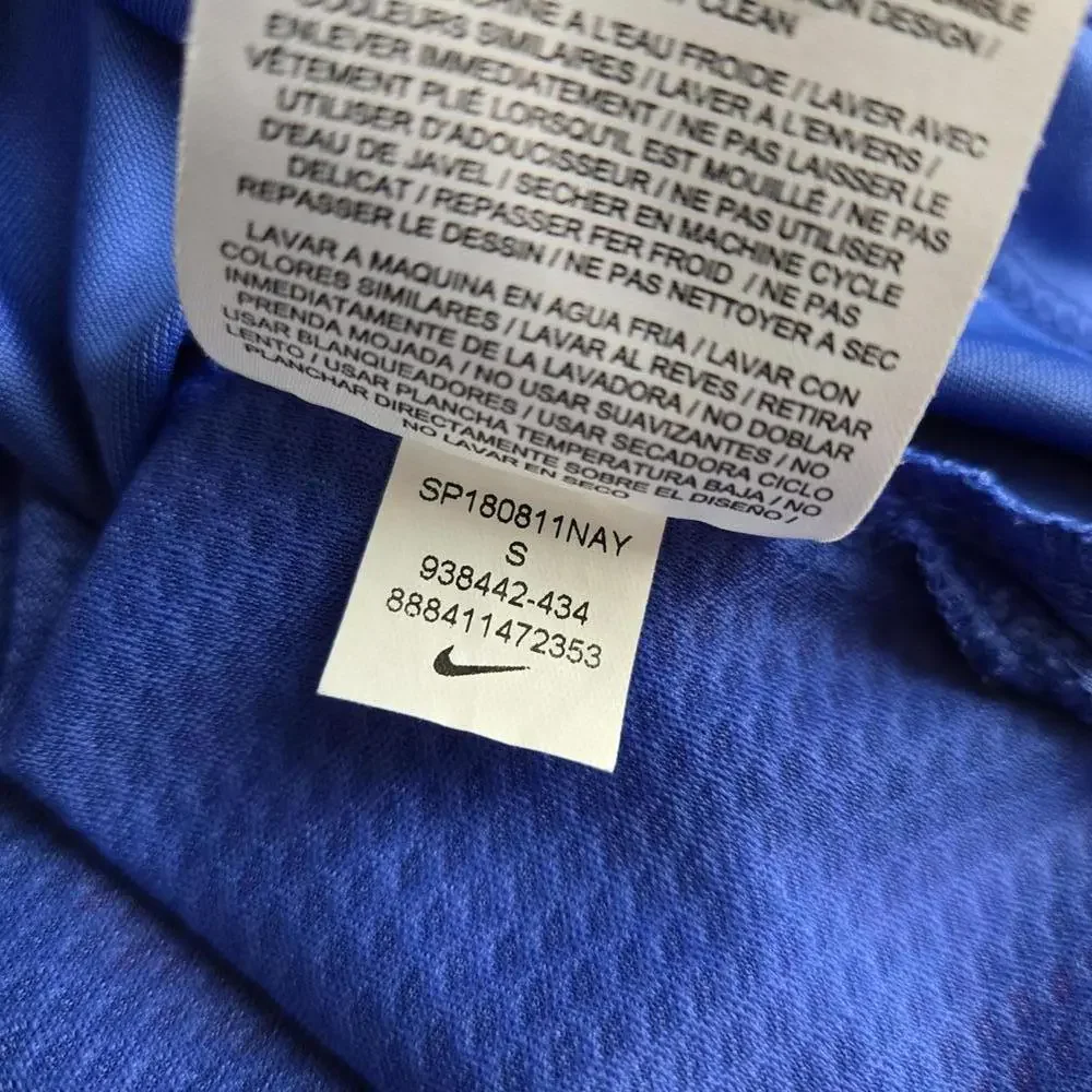 Nike Women's Blue Dri-FIT Running Tank‎ Top - Picture 4 of 5